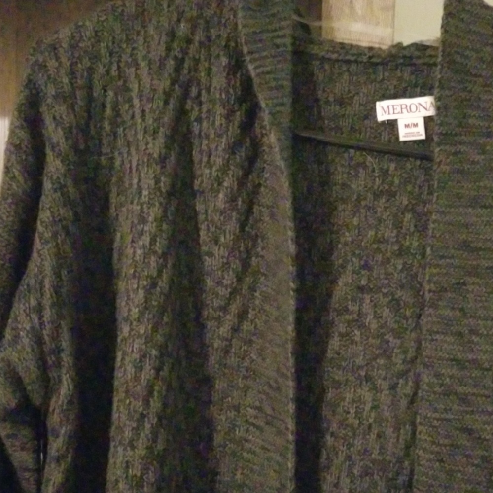 🍁 Hooded Long Cardigan/Medium